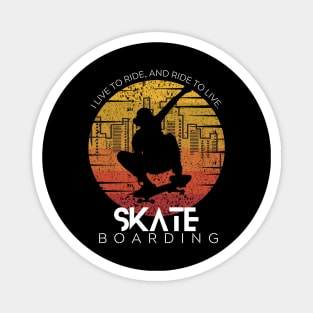 SKATEBOARDING | Wear your extreme sport Magnet